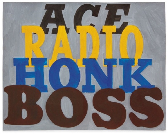 Ace Radio Honk Boss 2 by Ed Ruscha on artnet